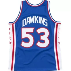 Mitchell & Ness Nba Swingman-Swingman Jersey Philadelphia 76Ers 1976-77 Darryl Dawkins