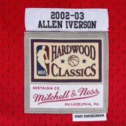 Mitchell & Ness Nba Swingman-Swingman Jersey Philadelphia 76Ers 2002-03 Allen Iverson