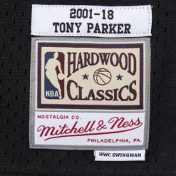 Mitchell & Ness Nba Swingman-Swingman Jersey San Antonio Spurs 2001-02 Tony Parker