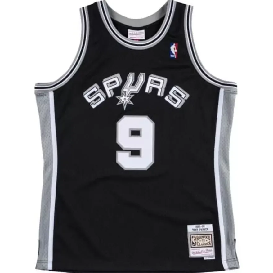 Mitchell & Ness Nba Swingman-Swingman Jersey San Antonio Spurs 2001-02 Tony Parker