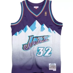 Mitchell & Ness Nba Swingman-Swingman Jersey Utah Jazz Road 1996-97 Karl Malone