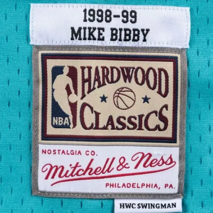 Mitchell & Ness Nba Swingman-Swingman Jersey Vancouver Grizzlies Road 1998-99 Mike Bibby
