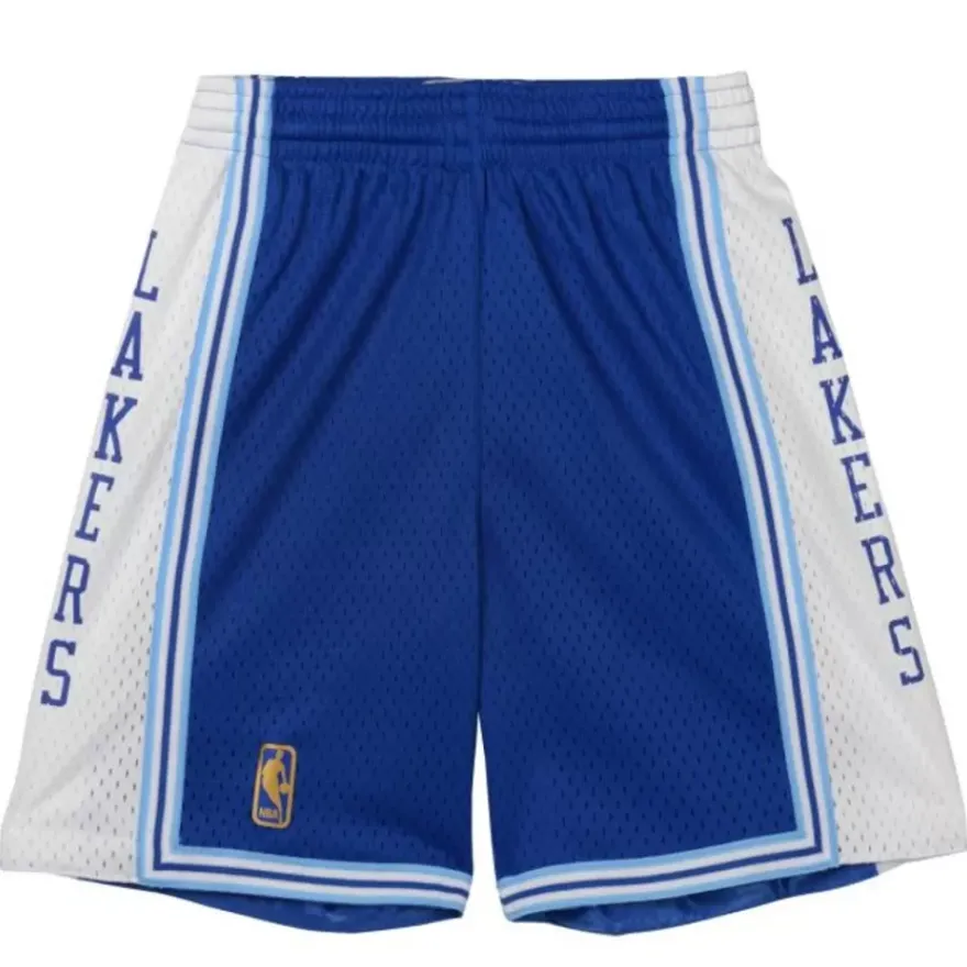 Mitchell & Ness Big Kids-Swingman Los Angeles Lakers Alternate Shorts