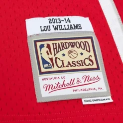 Mitchell & Ness Nba Swingman-Swingman Lou Williams Atlanta Hawks Alternate 2013-14 Jersey