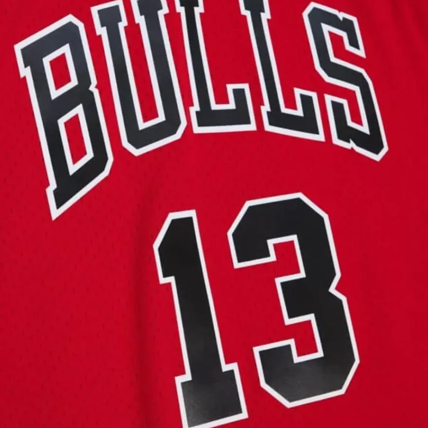 Mitchell & Ness Nba Swingman-Swingman Luc Longley Chicago Bulls Road 1997-98 Jersey