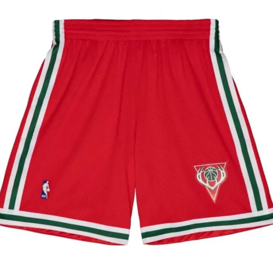 Mitchell & Ness Nba Swingman-Swingman Milwaukee Bucks 2008-09 Shorts