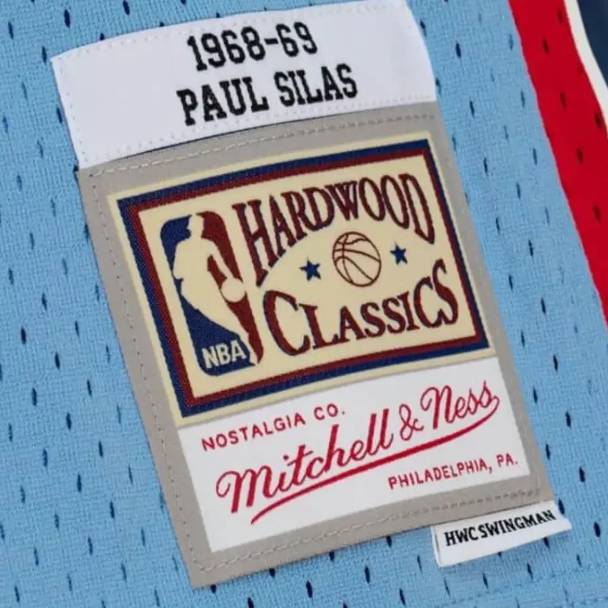 Mitchell & Ness Nba Swingman-Swingman Paul Silas Atlanta Hawks 1968-69 Jersey