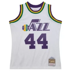 Mitchell & Ness Nba Swingman-Swingman Pete Maravich New Orleans Jazz White 1974-75 Jersey