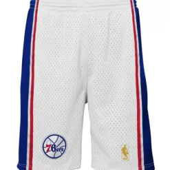Mitchell & Ness Big Kids-Swingman Philadelphia 76Ers Home 1996-97 Shorts