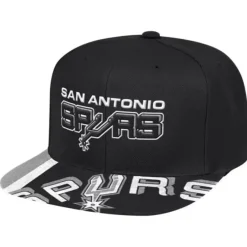 Mitchell & Ness Snapback-Swingman Pop Snapback Hwc San Antonio Spurs