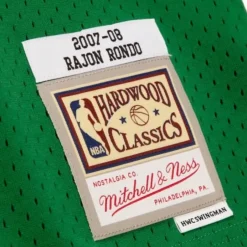 Mitchell & Ness Nba Swingman-Swingman Rajon Rondo Boston Celtics 2007-08 Jersey
