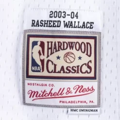 Mitchell & Ness Nba Swingman-Swingman Rasheed Wallace Detroit Pistons Home 2003-04 Jersey