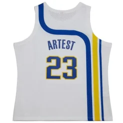 Mitchell & Ness Nba Swingman-Swingman Ron Artest Indiana Pacers White Hwc 2003-04 Jersey