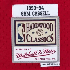 Mitchell & Ness Nba Swingman-Swingman Sam Cassell Houston Rockets 1993-94 Jersey