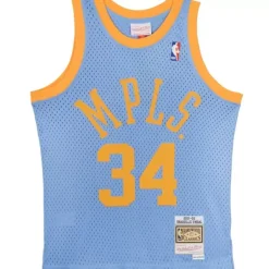 Mitchell & Ness Big Kids-Swingman Shaquille O'Neal Los Angeles Lakers Jersey