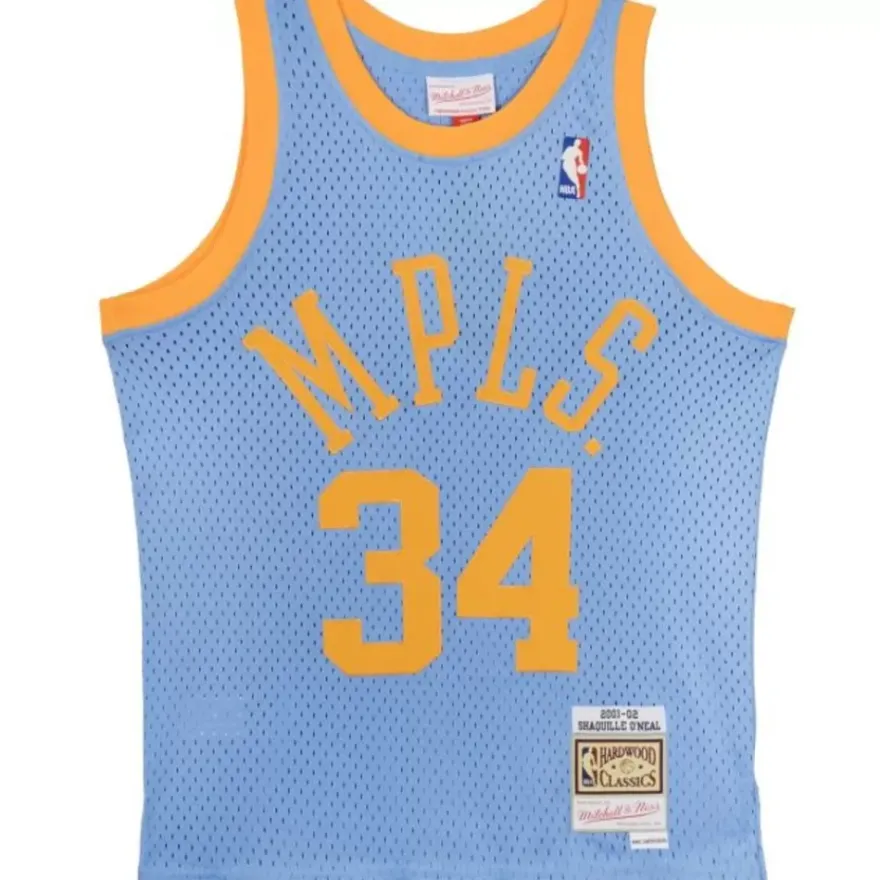 Mitchell & Ness Big Kids-Swingman Shaquille O'Neal Los Angeles Lakers Jersey