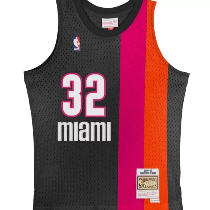 Mitchell & Ness Big Kids-Swingman Shaquille O'Neal Miami Heat Jersey