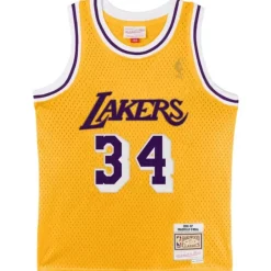 Mitchell & Ness Big Kids-Swingman Shaquille O'Neal Los Angeles Lakers Home 1996-97 Jersey