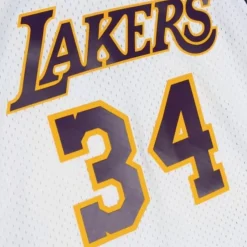 Mitchell & Ness Nba Swingman-Swingman Shaquille O'Neal Los Angeles Lakers Alternate 2002-03 Jersey