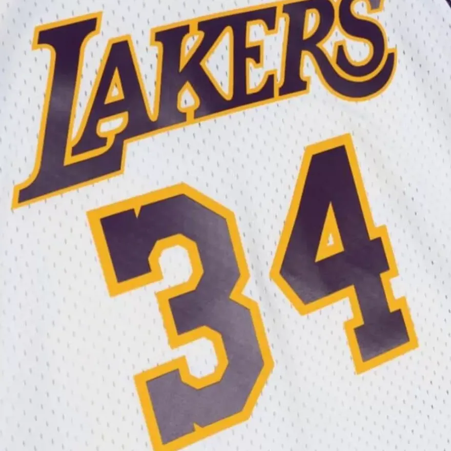 Mitchell & Ness Nba Swingman-Swingman Shaquille O'Neal Los Angeles Lakers Alternate 2002-03 Jersey