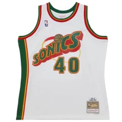 Mitchell & Ness Nba Swingman-Swingman Shawn Kemp Seattle Supersonics Home 1995-96 Jersey