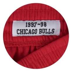 Mitchell & Ness Nba Swingman-Swingman Shorts Chicago Bulls Road 1997-98