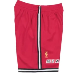 Mitchell & Ness Nba Swingman-Swingman Shorts Miami Heat Alternate 1996-97