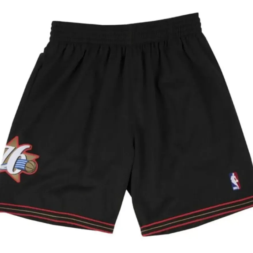 Mitchell & Ness Nba Swingman-Swingman Shorts Philadelphia 76Ers Road 2000-01