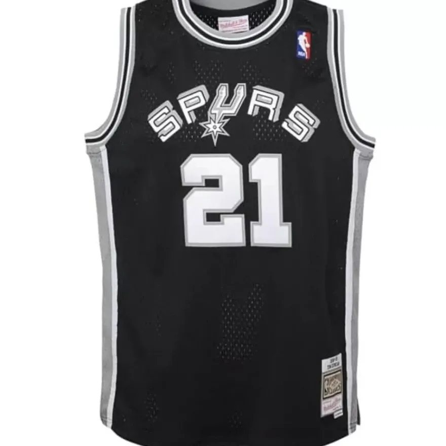 Mitchell & Ness Big Kids-Swingman Tim Duncan San Antonio Spurs Road 1998-99 Jersey