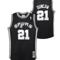 Mitchell & Ness Big Kids-Swingman Tim Duncan San Antonio Spurs Road 1998-99 Jersey
