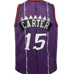 Mitchell & Ness Big Kids-Swingman Vince Carter Toronto Raptors Road 1998-99 Jersey