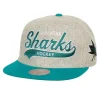 Mitchell & Ness Snapback-Tailsweep 2.0 Melton Snapback San Jose Sharks