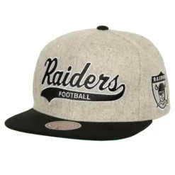 Mitchell & Ness Snapback-Tailsweep 2.0 Melton Snapback Oakland Raiders