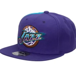 Mitchell & Ness Fitted-Tapestry Fitted Hwc Utah Jazz