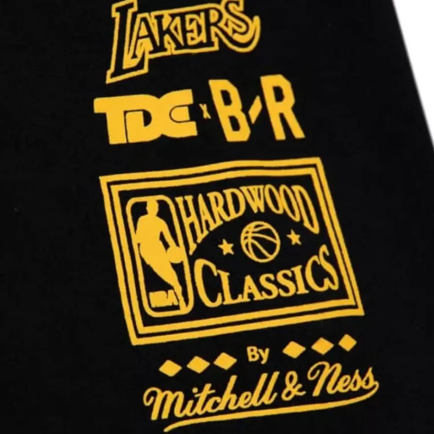 Mitchell & Ness T-Shirts & Tops-Tde X Br Remix Ss Tee Los Angeles Lakers