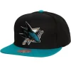Mitchell & Ness Snapback-Team 2 Tone 2.0 Snapback San Jose Sharks