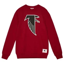 Mitchell & Ness Hoodies & Sweatshirts-Team Basic 3 Crew Atlanta Falcons