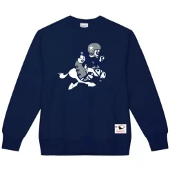 Mitchell & Ness Hoodies & Sweatshirts-Team Basic 1 Crew Dallas Cowboys