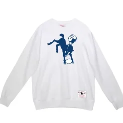 Mitchell & Ness Hoodies & Sweatshirts-Team Basic 1 Crew Indianapolis Colts