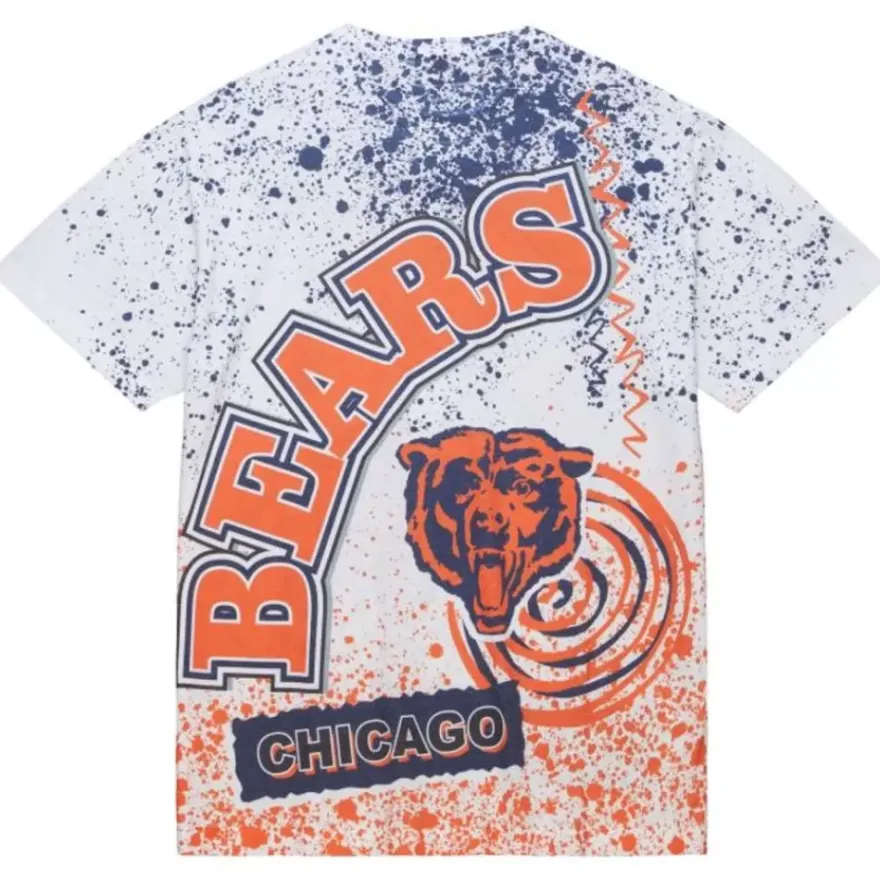 Mitchell & Ness T-Shirts & Tops-Team Burst Sublimated S/S Tee Chicago Bears