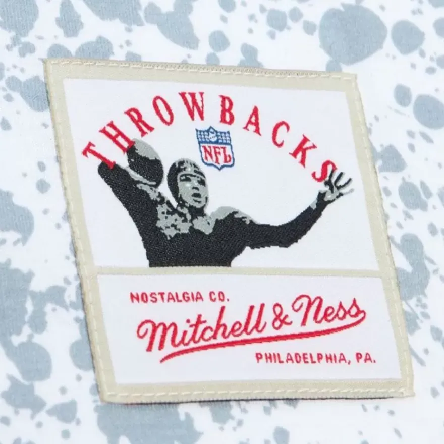 Mitchell & Ness T-Shirts & Tops-Team Burst Sublimated S/S Tee Oakland Raiders