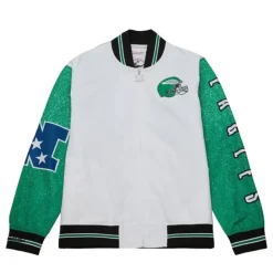Mitchell & Ness Jackets & Outerwear-Team Burst Warm Up Jacket Philadelphia Eagles