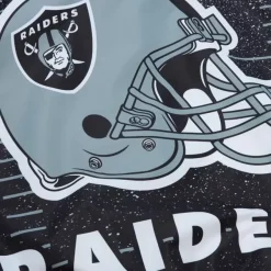 Mitchell & Ness Jackets & Outerwear-Team Burst Warm Up Jacket Los Angeles Raiders