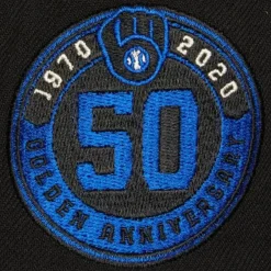 Mitchell & Ness Snapback-Team Classic Snapback Coop Milwaukee Brewers