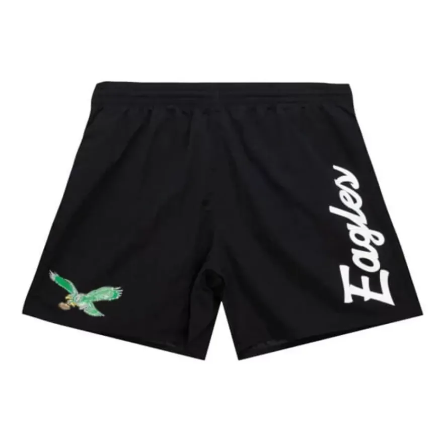 Mitchell & Ness Shorts-Team Essentials Nylon Shorts Philadelphia Eagles