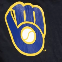 Mitchell & Ness Shorts-Team Essentials Nylon Shorts Milwaukee Brewers