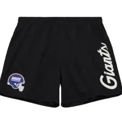 Mitchell & Ness Shorts-Team Essentials Nylon Shorts New York Giants