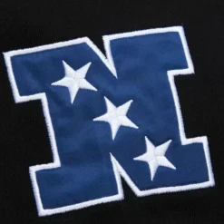 Mitchell & Ness Hoodies & Sweatshirts-Team First Satin Fleece Crew Philadelphia Eagles