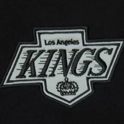 Mitchell & Ness Hoodies & Sweatshirts-Team First Satin Fleece Crew Los Angeles Kings