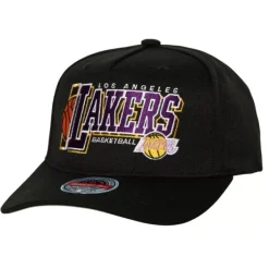 Mitchell & Ness Snapback-Team Graphic Stretch Snapback Los Angeles Lakers